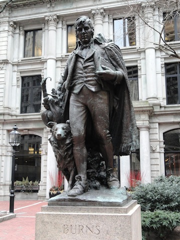 Burns Statue Boston