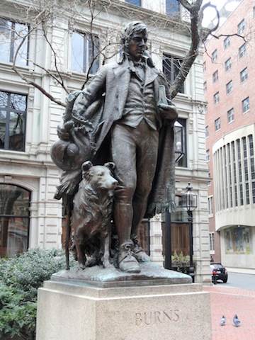 Burns Statue Boston