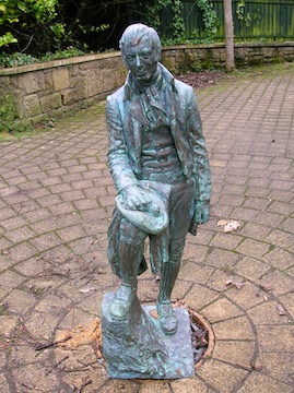 Burns Statue Irvine