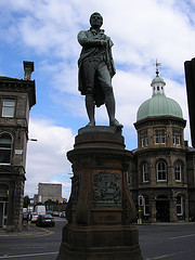 Burns Statue Leith