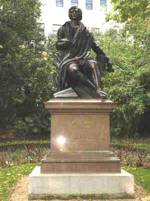 Burns Statue London